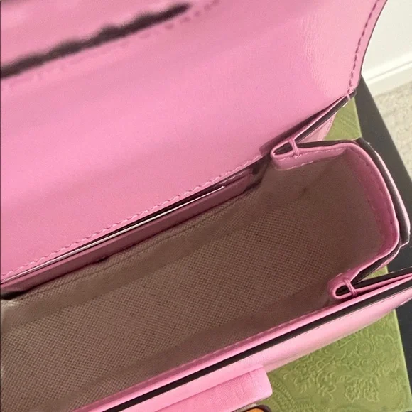 Gucci Pink Mini Bag with Bamboo Handle - Picture 6 of 6